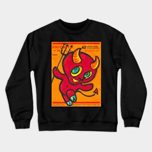 Dancing Devil slap Crewneck Sweatshirt